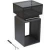 Ohniště CUBE s mřížkou 74cm