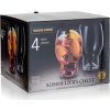 MAISON FORINE Sada sklenic na Aperol SOMMELIER'S CHEST 500 ml, 4 ks