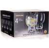 MAISON FORINE Sada sklenic na Gin tonic SOMMELIER'S CHEST 630 ml, 4 ks