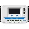 EPEVER VS3024AU solární PWM regulátor 12/24 V, 30 A, USB, vstup 50V