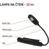 LED svítilna na čtení, 10 lm, 1× AAA