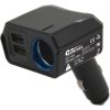 Adaptér pevný 12V + 2x USB 2400mA SELECT