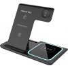 PATONA bezdrátová nabíječka 3v1, pro Iphone, Apple Watch a sluchátka Airpods, vstup 9V/2A, 5V/3A