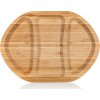 BANQUET Podnos servírovací dělený BRILLANTE Bamboo 26 x 19 x 1,6 cm