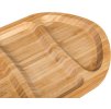 BANQUET Podnos servírovací dělený BRILLANTE Bamboo 26 x 19 x 1,6 cm