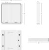 IMMAX NEO SMART vypínač 2-tlačítkový Zigbee 3.0, TUYA