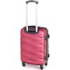 PRETTY UP Kufr na kolečkách ABS29, malý, 37 l, vínový