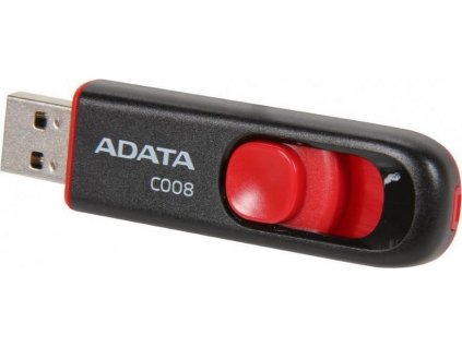 ADATA FlashDrive C008 16GB / USB 2.0 / černo-červená