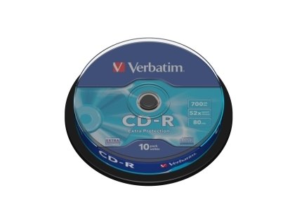 VERBATIM CD-R(10-Pack)Spindl/52x/700MB