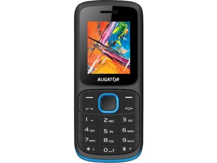 ALIGATOR D210 Dual sim černo-modrý