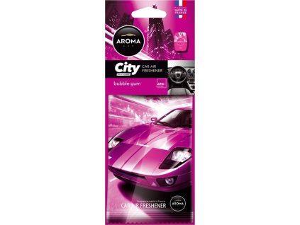 Osviežovač AROMA CAR CITY BUBBLE GUM