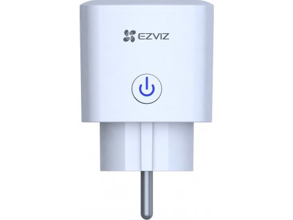 EZVIZ chytrá zásuvka T30-10A Basic/ Wi-Fi/ EU/ výkon 2300 W/ Google Assistant/ Amazon Alexa/ bílá