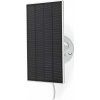 NEDIS solární panel/ 5,3 V DC/ 0,5 A A/ micro USB/ délka kabelu 3 m/ příslušenství pro WIFICBO30WT/ černý