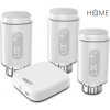 iGET HOME TS10 Premium kit (3x TS10 Thermostat Radiator Valve + 1x GW1 Gateway), Zigbee 3.0