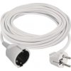 Prodlužovací kabel 10 m / 1 zásuvka / bílý / PVC / 1,5 mm2