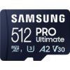 Samsung PRO Ultimate/micro SDXC/512GB/200MBps/UHS-I U3 / Class 10/+ Adaptér/Modrá