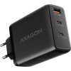 AXAGON nabíječka do sítě / ACU-DPQ100 / 2x USB-C / 1x USB-A / PD3.0/QC4+/PPS/SFC2.0/AFC/SCP/FCP/ Apple / 100W / černá