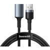 Baseus Cafule nabíjecí / datový kabel USB3.0 samec na USB3.0 samice 2A 1m, šedá