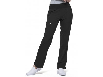 Elegantní kalhoty v rovném střihu s elastickým pasem EL130