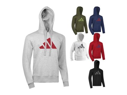 Adidas Karate mikina s kapucňou