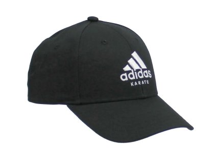 Šiltovka adidas karate čierna, klasik