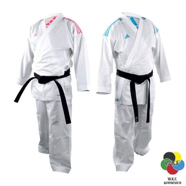 Adidas WKF Kimono kumite FIGHTER, Premier League Farba: Červená, Veľkosť: 180