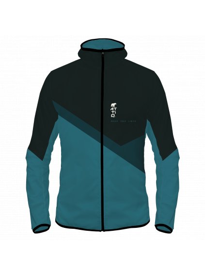 meska kurtka biegowa ultralight 20 teal blue