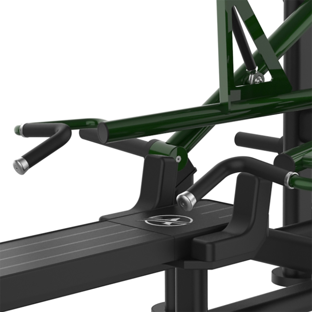 Horizontal Press B731 – detail viacpolohových madiel a úchopov