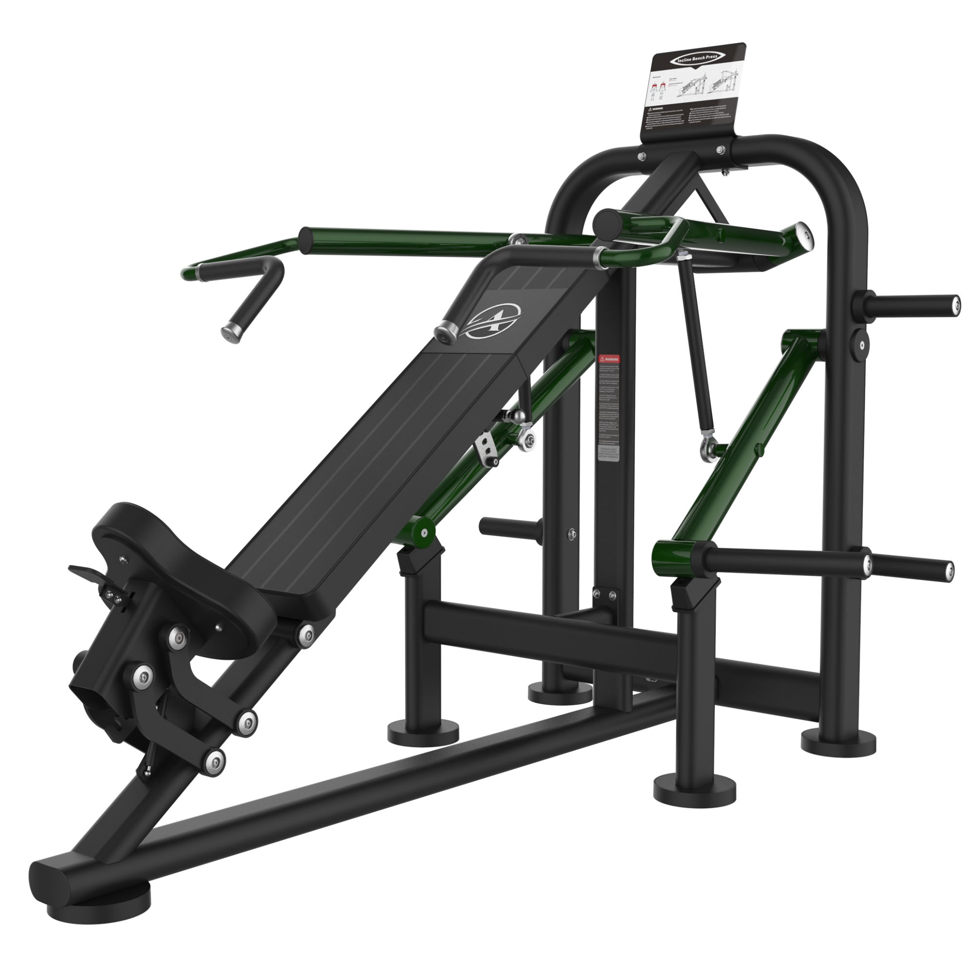 Reclining Bench Press B730 – profesionálny pákový tlakový stroj na prsia a ramená