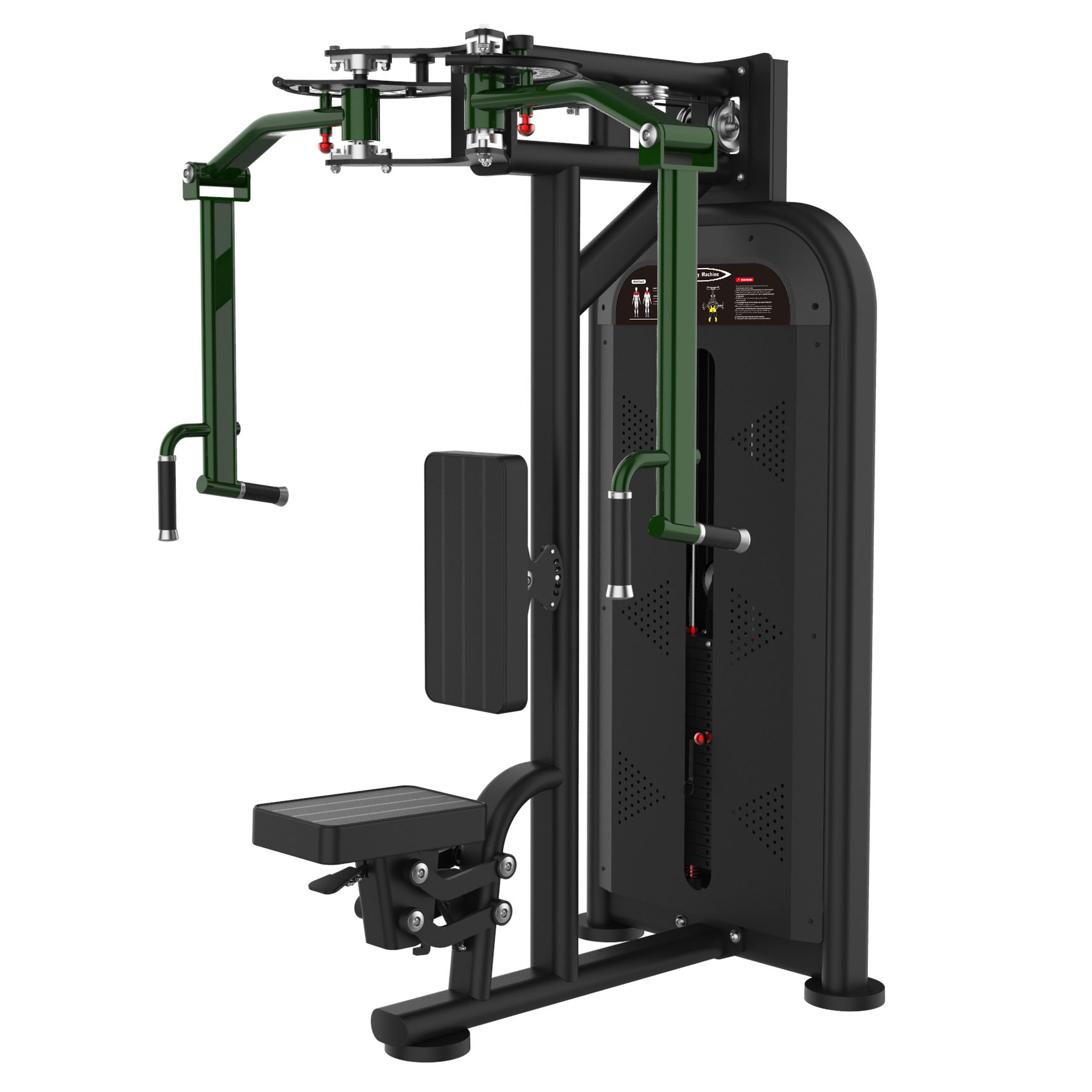 Rear Delt / Pec Fly B7105 – profesionálny stroj na prsia a zadné ramená