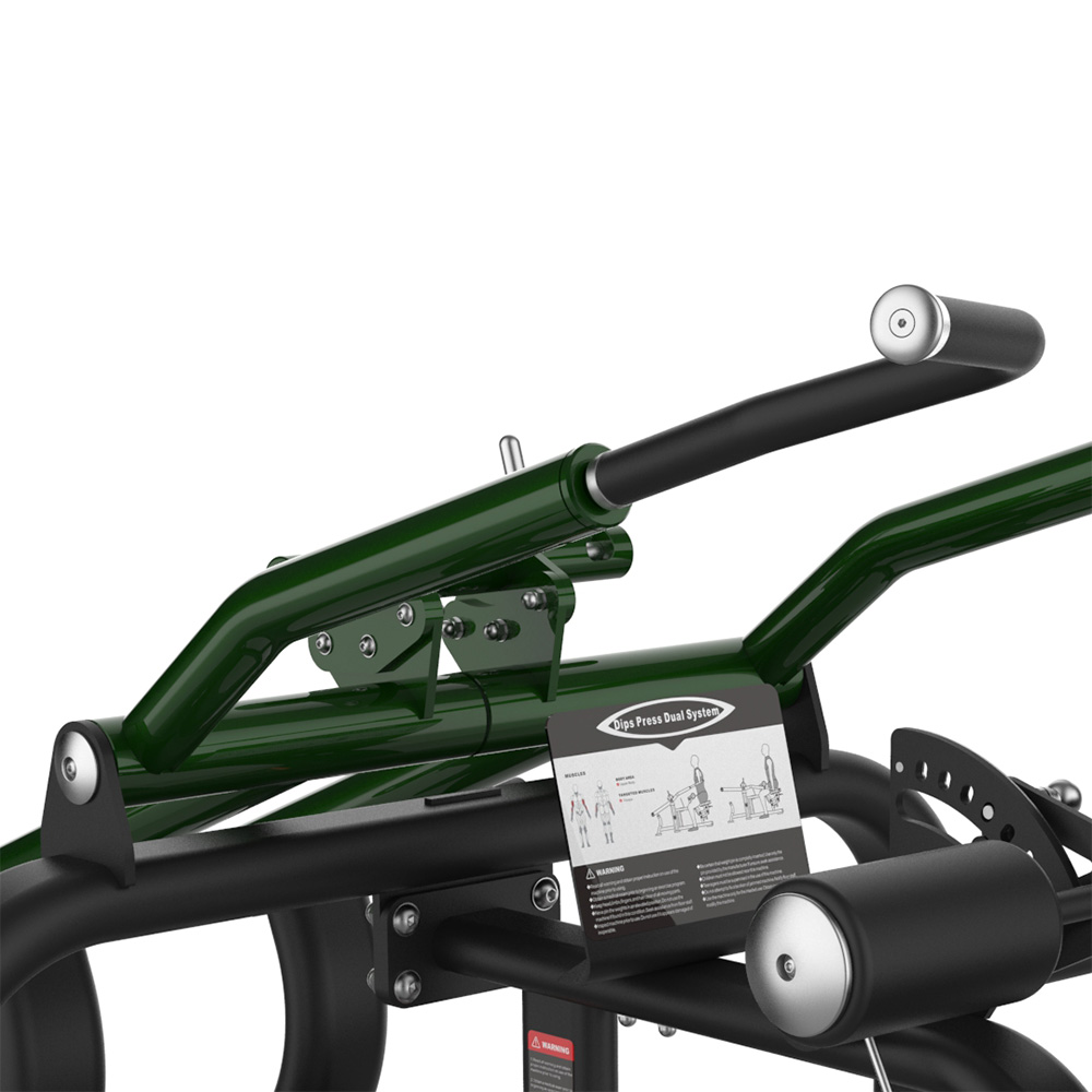 Triceps Compression B717 – detail úchopov a pracovných ramien