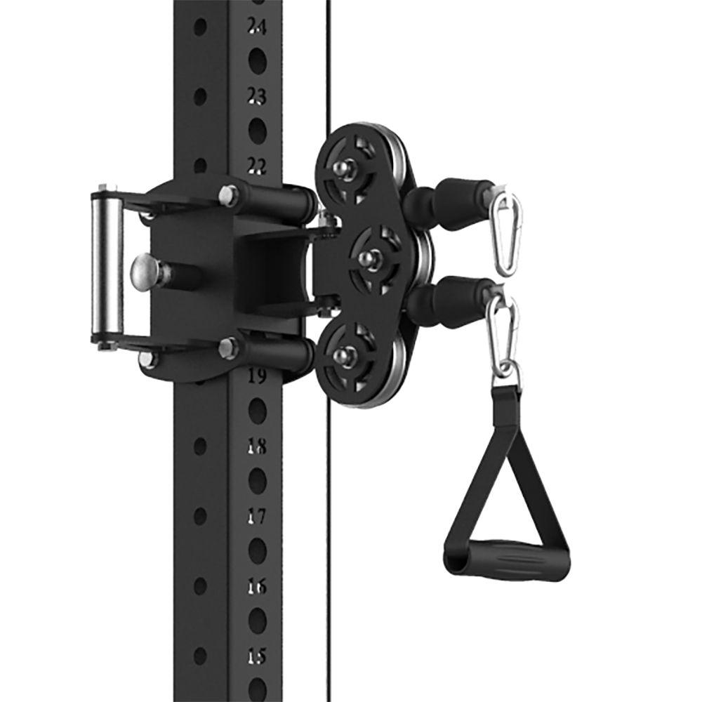 Functional Trainer & Half-Rack 2v1 B117C – tréningová stanica s kladkami a half-rackom