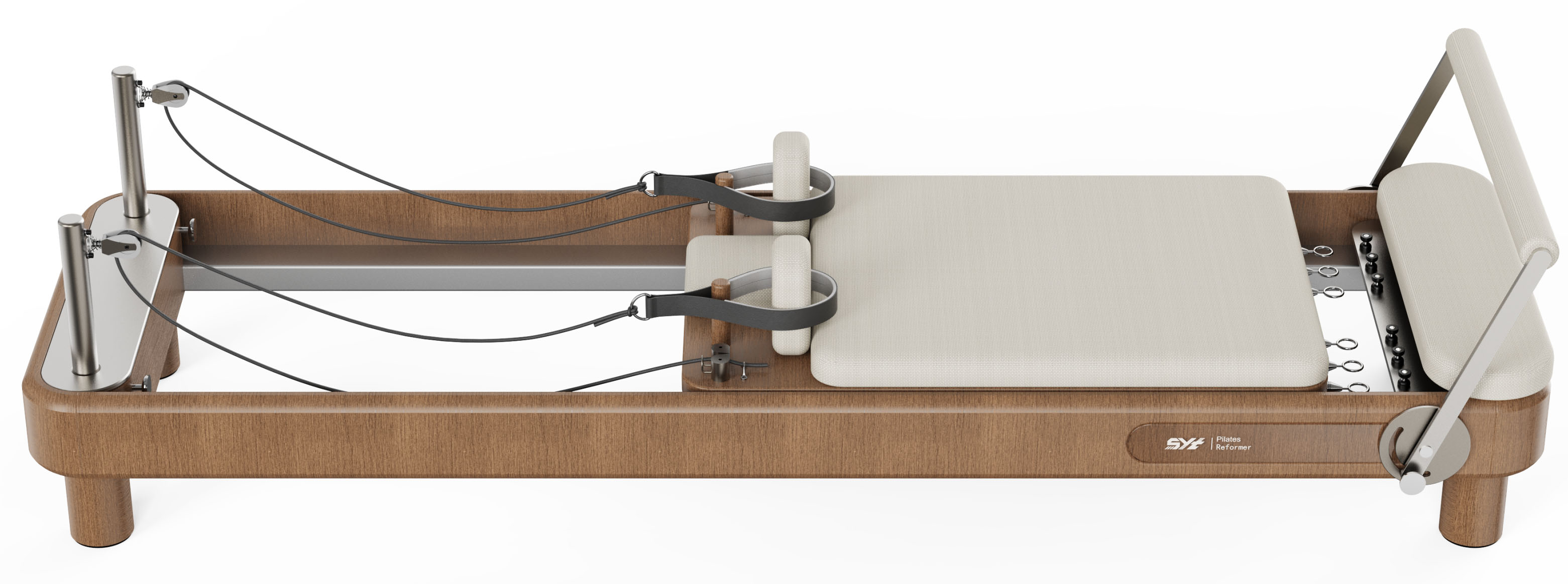 Pilates Reformer PRO T020 – reformer z červeného dubu