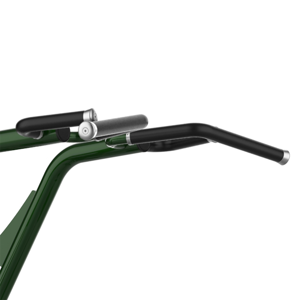 High Pull B705 – detail madiel a hornej časti pákového mechanizmu