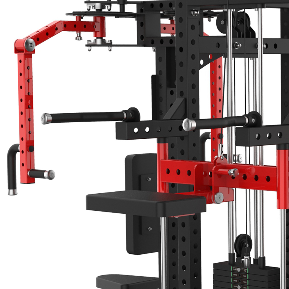 4 Multi-Station B920 – detail kladiek, rámu a tréningových stanovíšť