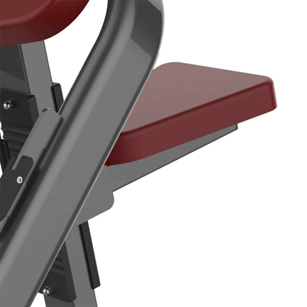 Bicep Bench B1044A – stabilná konštrukcia pre komerčnú prevádzku