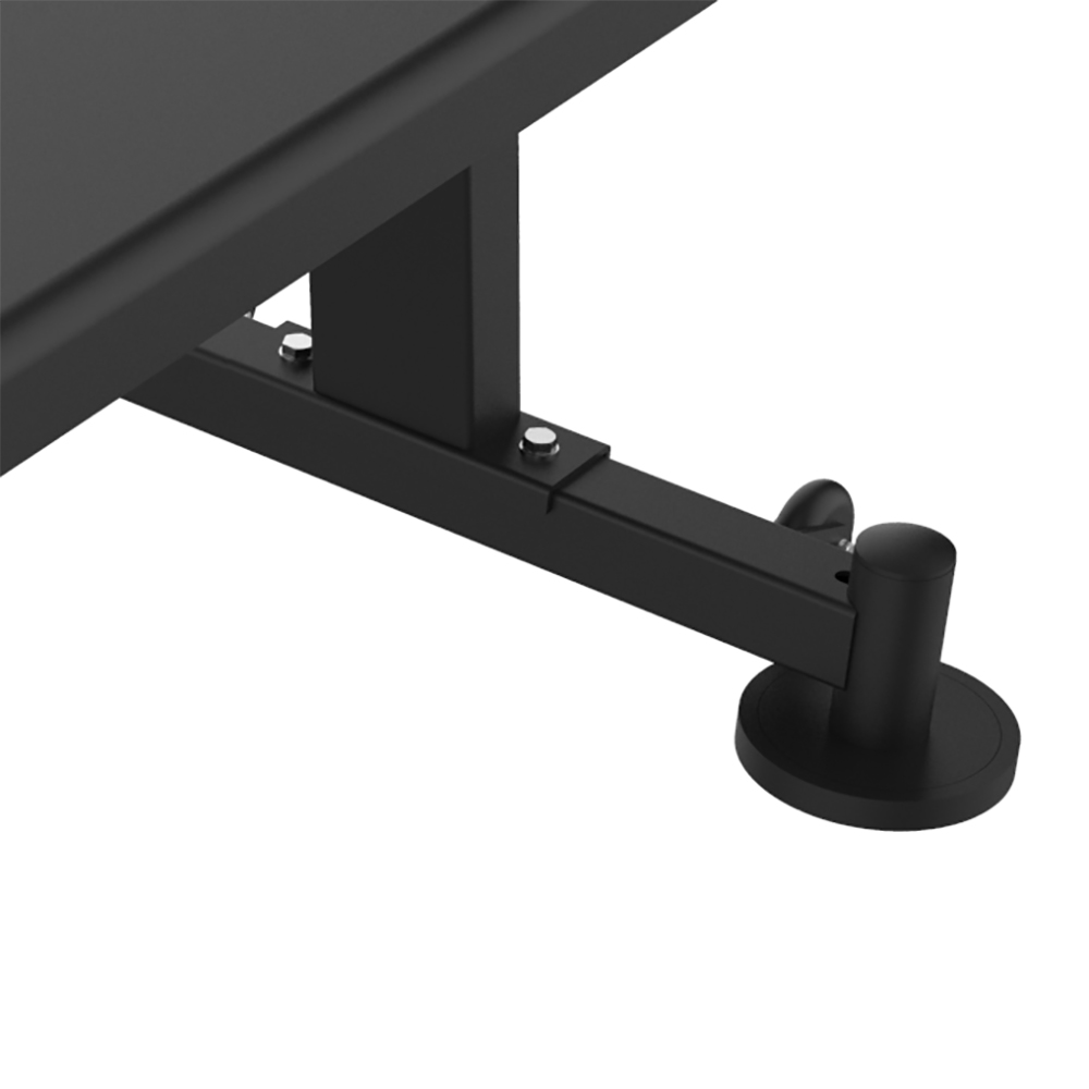 Flat Bench SQ7037 – detail transportného madla a koliesok