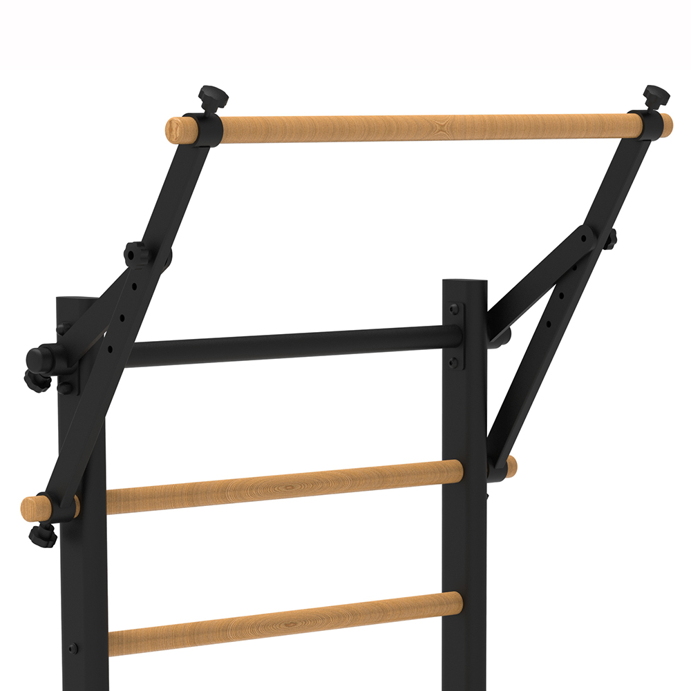Swedish Ladder T34 – detail výškovo nastaviteľnej hrazdy
