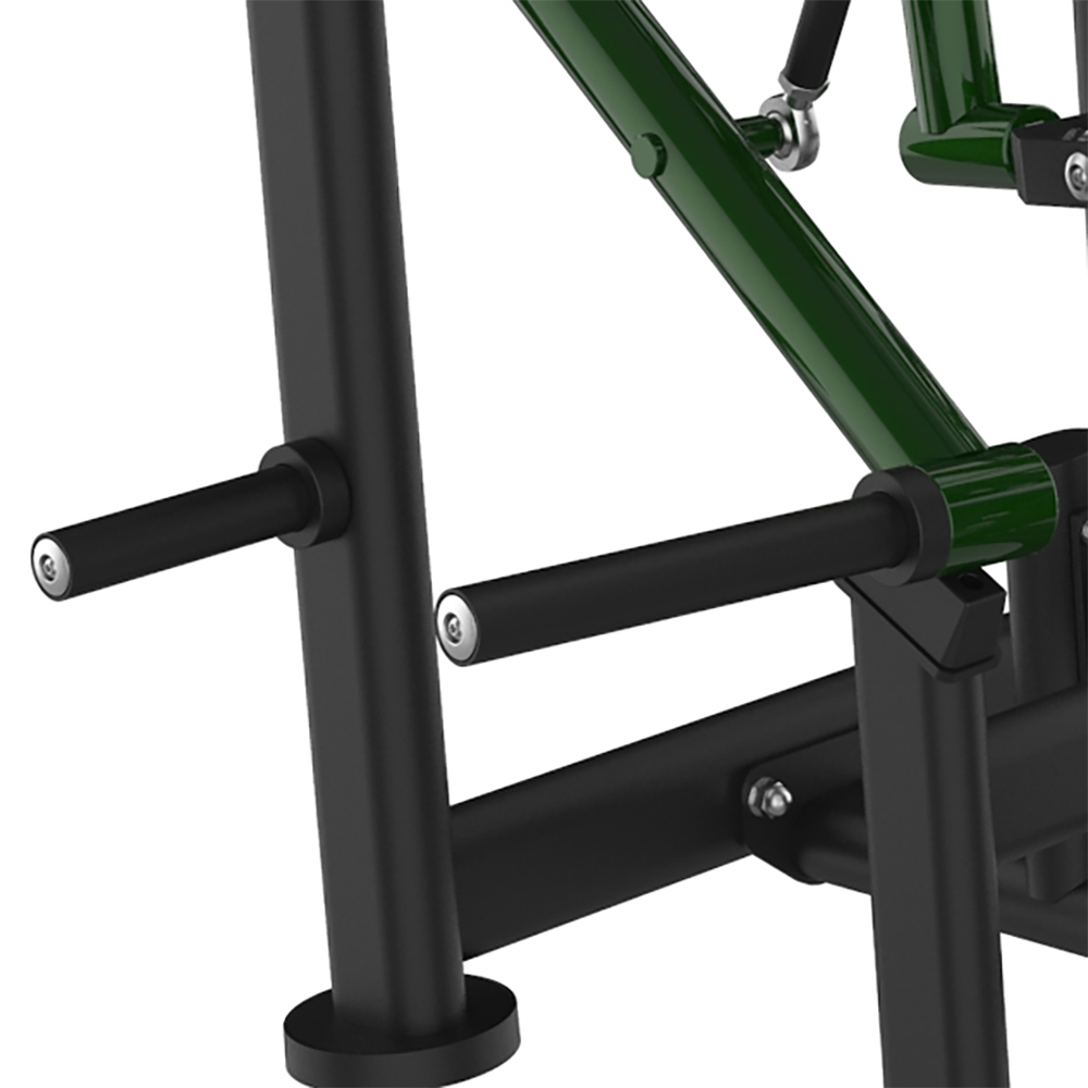 Low Row B704 – detail nastavenia a opierky pre tréning chrbta