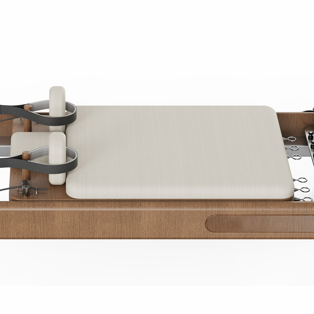 Pilates Reformer PRO B020 – luxusný drevený rám a stabilná základňa