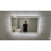 Zrkadlo LED 120 × 70 cm do šatne / kúpeľne