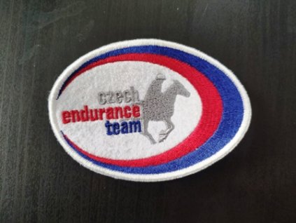 Výšivka - logo Czech endurance team