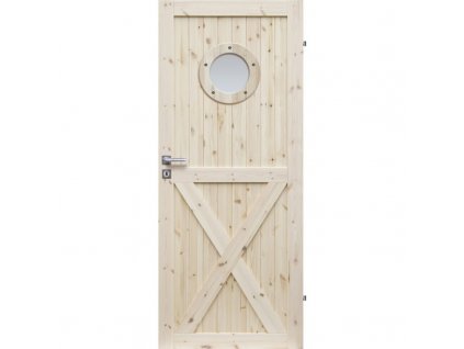 Interiérové dveře Radex dřevěné LOFT OX (Otvírání dvěří Posuvné, Šířka dveří 90 cm)