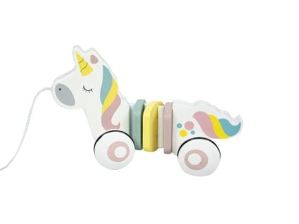 2499 4 dreveny tahaci jednorozec