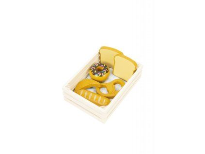 zabawkowy drewniany koszyk z pieczywem (1)