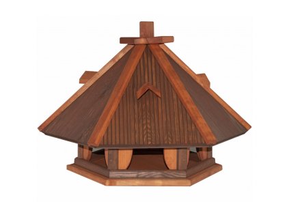 karmnik dla ptakow solidny drewniany kawka iv