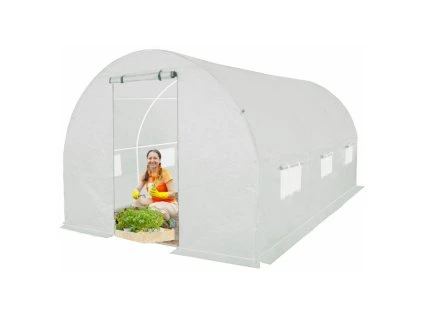 tunel szklarniowy 9m2 premium white 2x45m