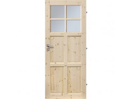 Interiérové dveře Radex CZAPLA 4S (Otvírání dvěří Posuvné, Šířka dveří 90 cm)