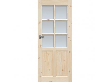 Interiérové dveře Radex LONDYN 6S (Otvírání dvěří Posuvné, Šířka dveří 90 cm)