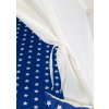 2417 6 detsky stan teepee modry s hvezdickami a polstarky